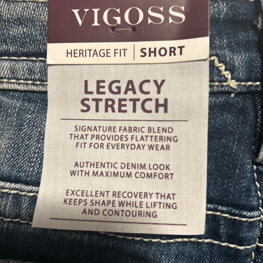 Vigoss Jean Short - American Heritage - 18w - Picture 3 of 7